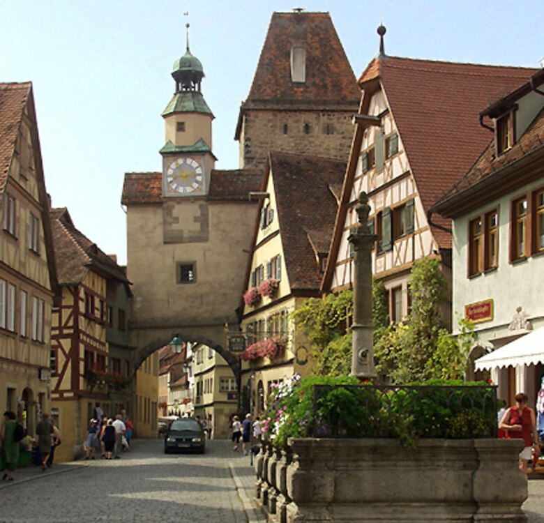 Rothenburg Ob Der Tauber Has A Rich History Spangdahlem Air Base Display