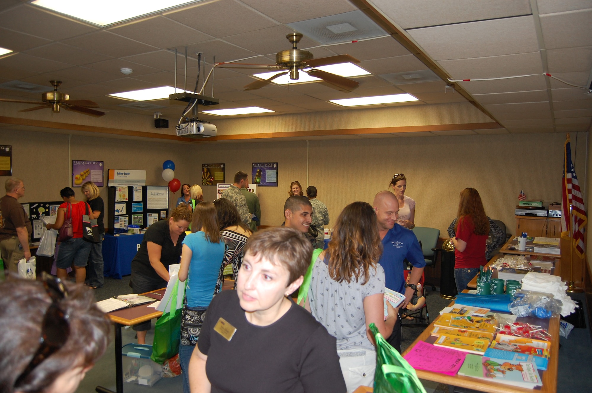 The Airman and Family Readiness Center hosted activities to honor military spouses for Military Spouse Appreciation Day May 6. 