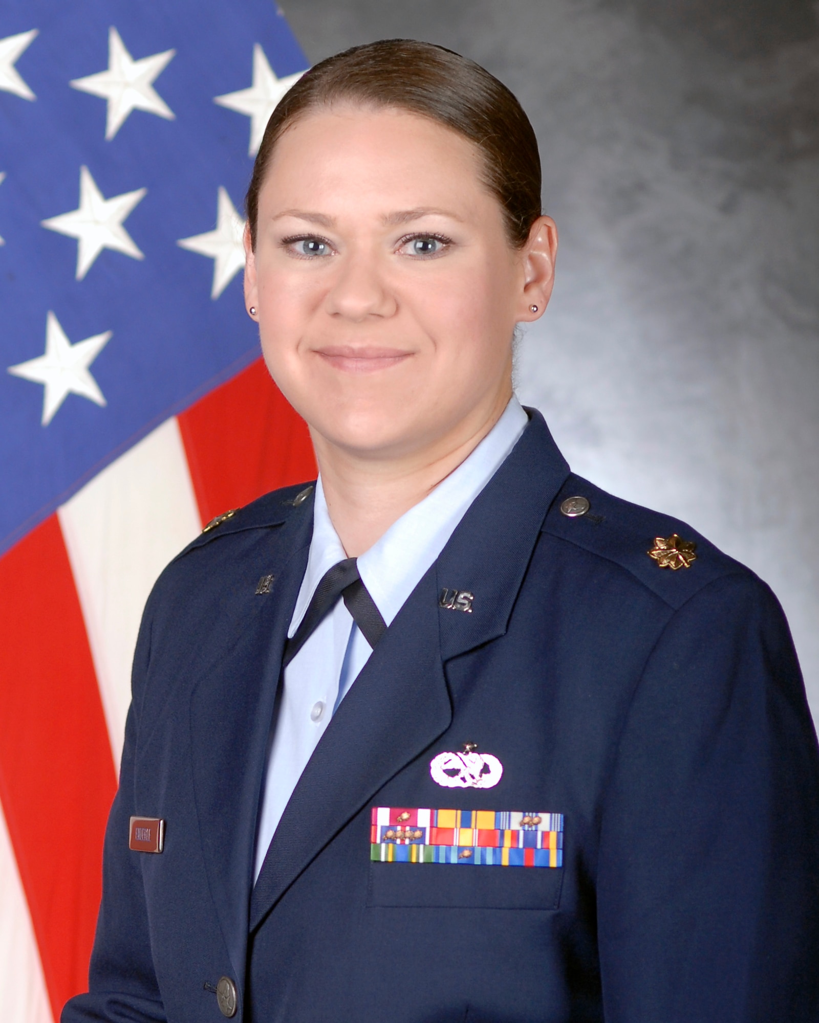 Maj. Wendy Enderle, 8th Aircraft Maintenance Squadron operations officer