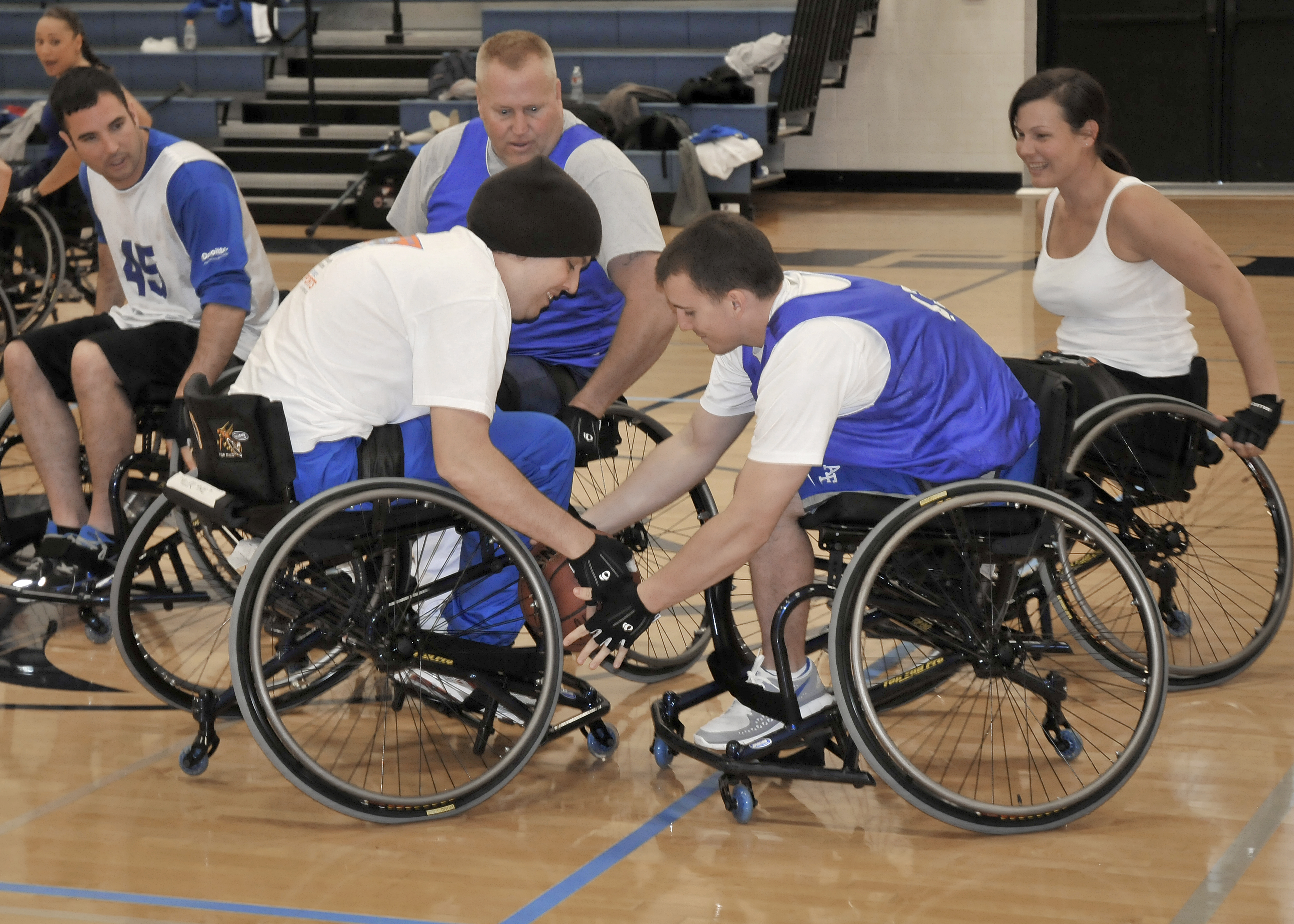 Wounded Warrior Basketball Games
