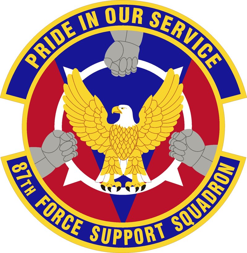 87 Force Support Squadron Emblem