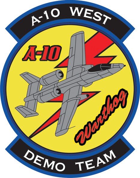 A-10 West Demo Team Patch