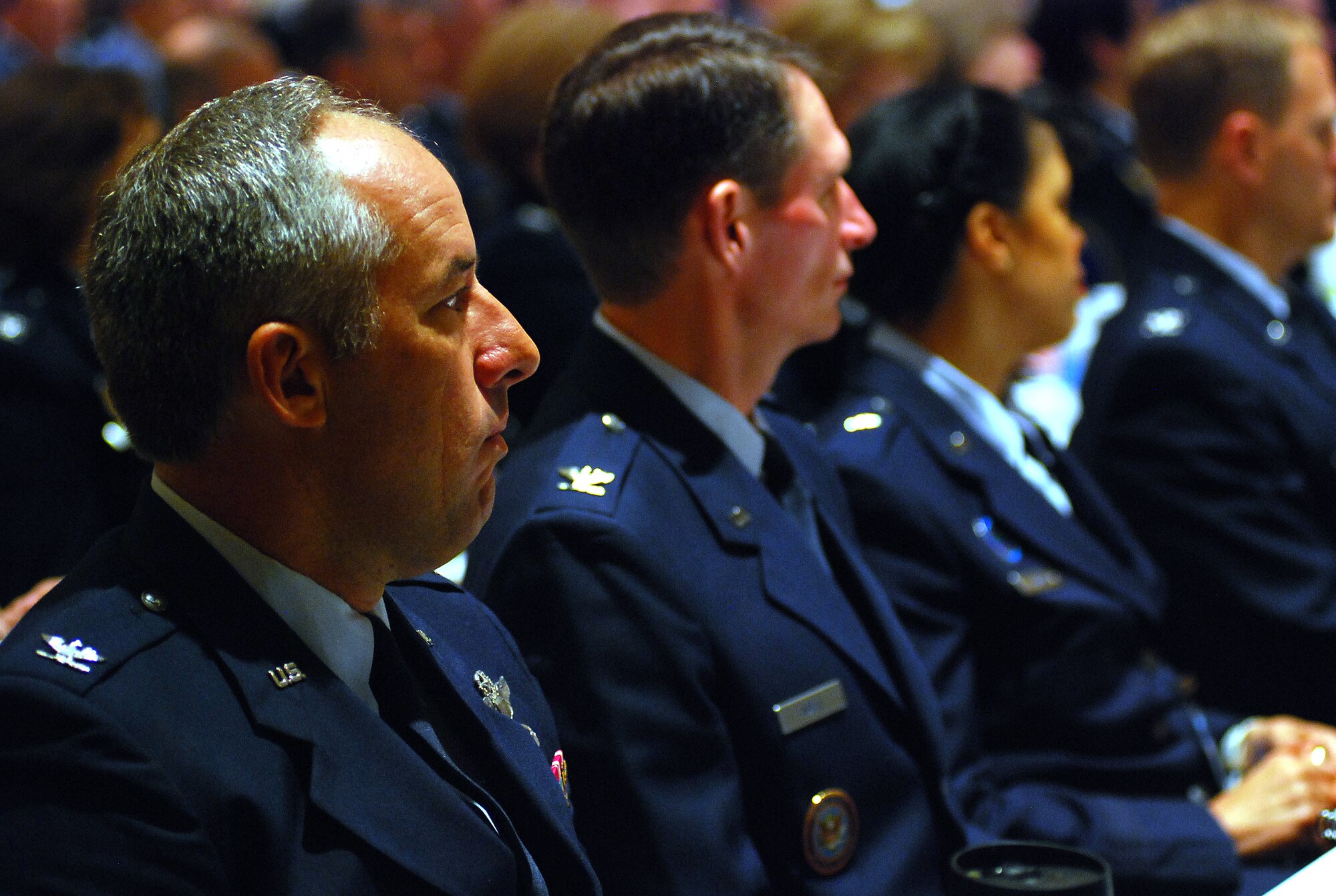 WASHINGTON, D.C. -- The Air Force Reserve Command held a Senior Leader Conference here at the Mariott Wardman May 16-17. The conference theme, "Rebalancing the Total Force: Leveraging Reserve Strengths for Changing Global Realities," was supported by various topics and discussions including building partnership capacity and increasing the operational role of the Reserve Component. (U.S. Air Force photo/Tech. Sgt. Steve Lewis)