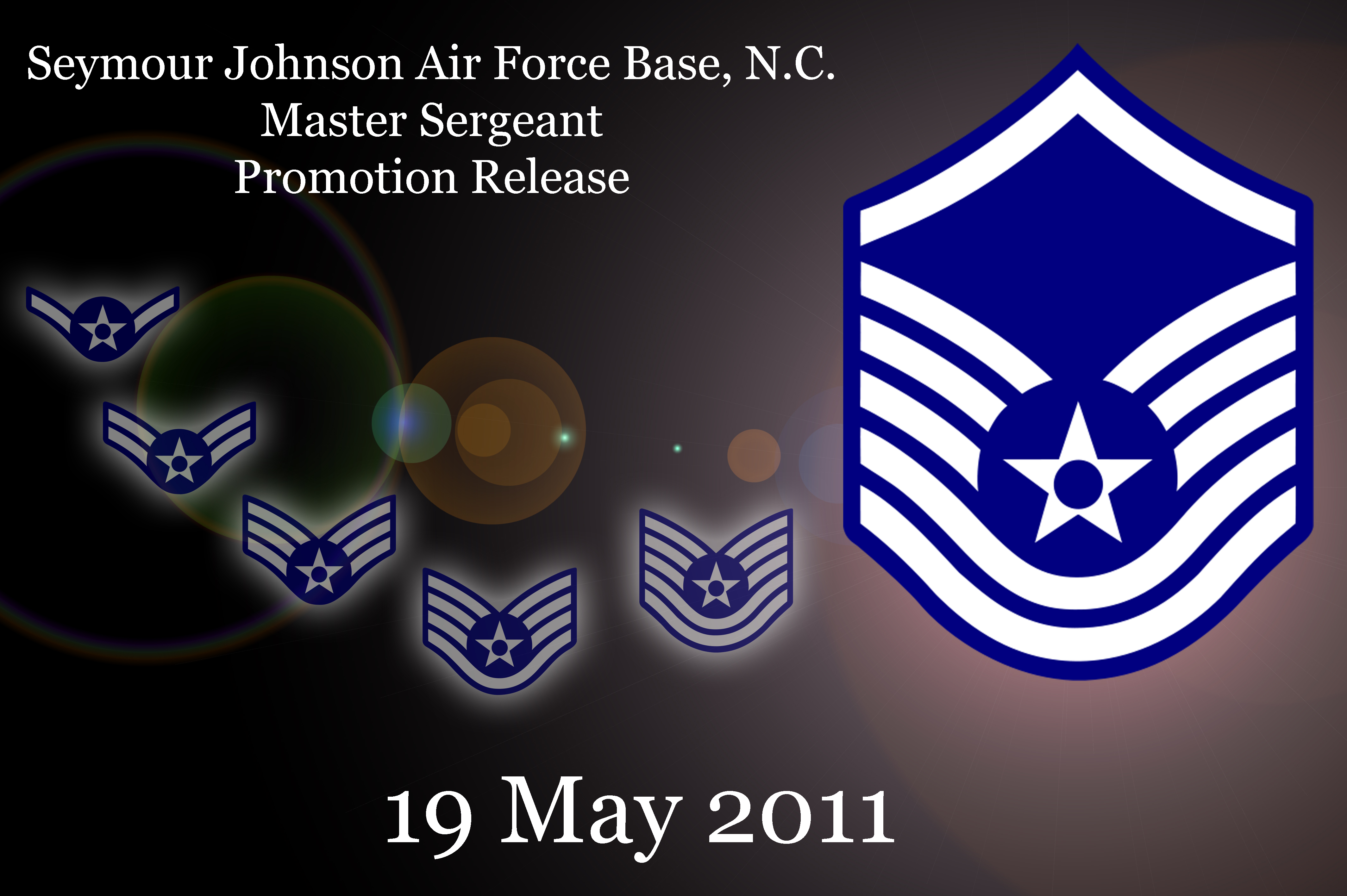Master Sergeant promotion