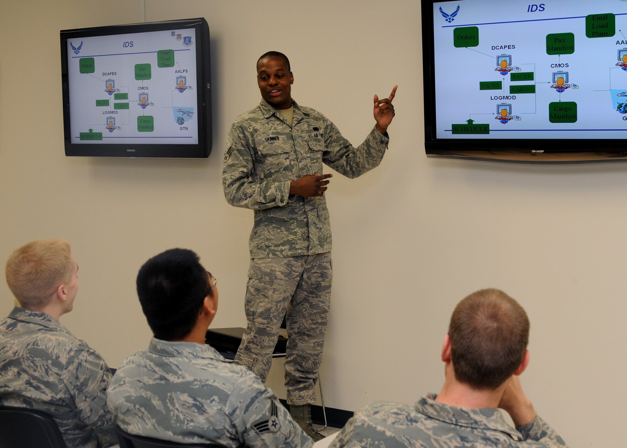Senior Airman Kenneth Skinner, 319th Logistics Readiness Squadron logistics planner, is the Warrior of the Week for May19 to 26. Warrior of the Week recognizes everyday Airmen performing their every day jobs. (U.S. Air Force photo by Airman 1st Class Amber Bennett)