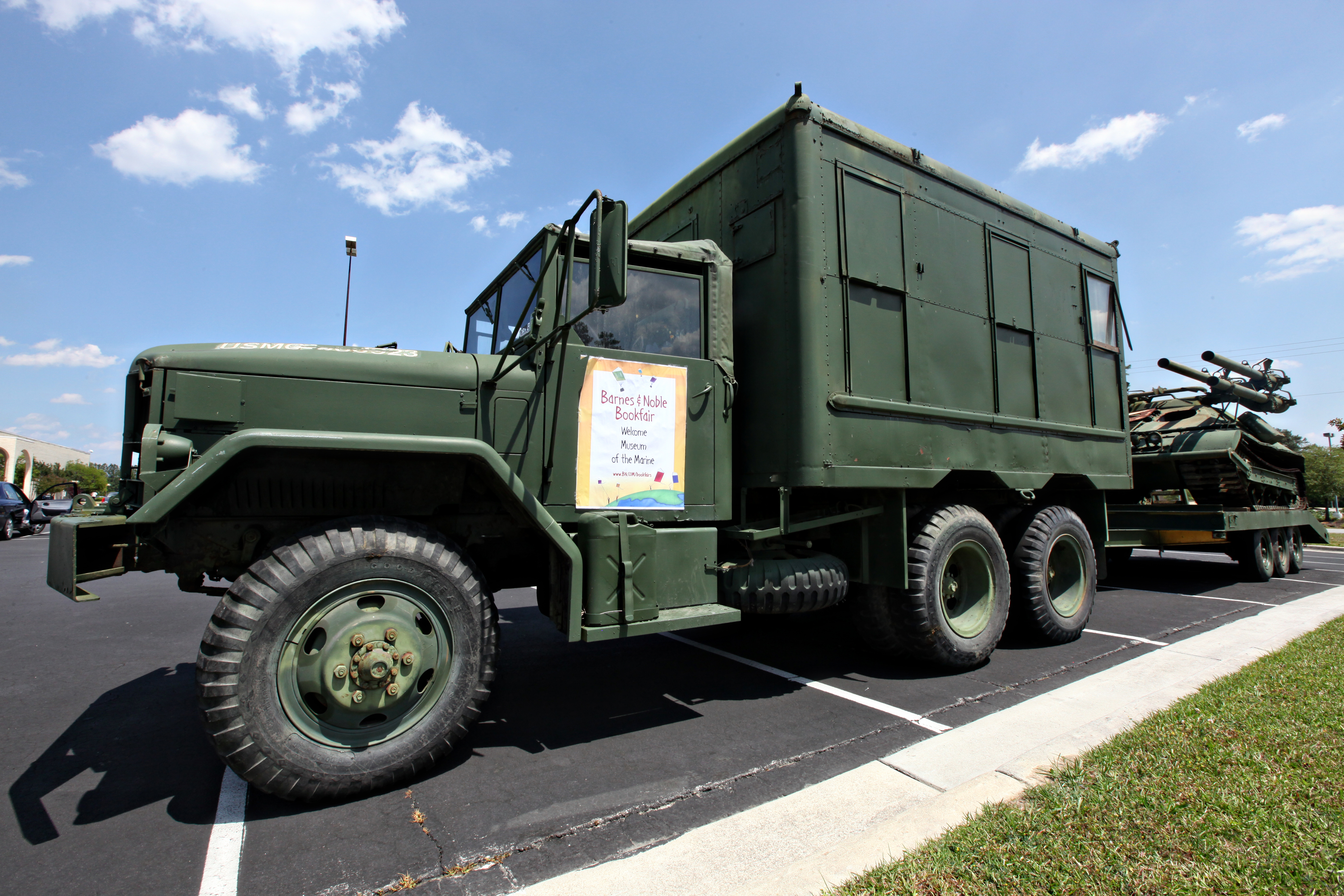 Museum Of The Marine Holds Living History Display At Local