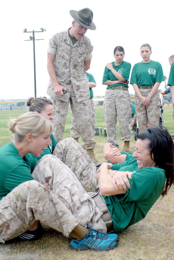 Wives of drill instructors and Support Battalion are scored during Jane Wayne Day during numerious events. Second Battalion won for the second consecutive year and will displays the trophy in the battalion office until next years event.