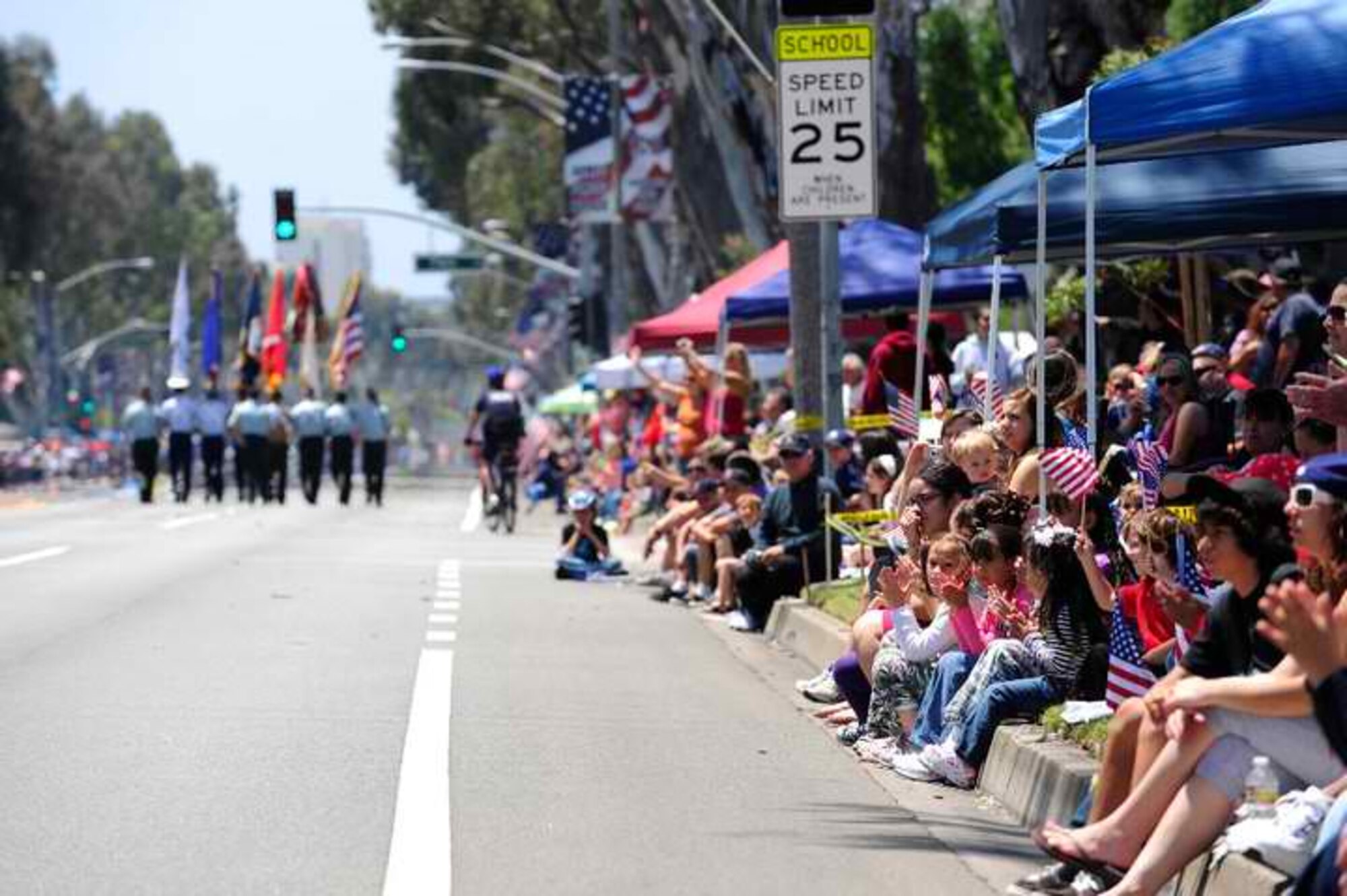 TORRANCE, Calif. – Members from Vandenberg Air Force Base participated in the 52nd Annual Armed Forces Day Parade here May 21.The annual parade, which originated in 1960, is hailed as being the nation’s longest running military parade sponsored by any city in the United States. (U.S. Air Force photo/ Staff Sgt. Andrew Satran)
