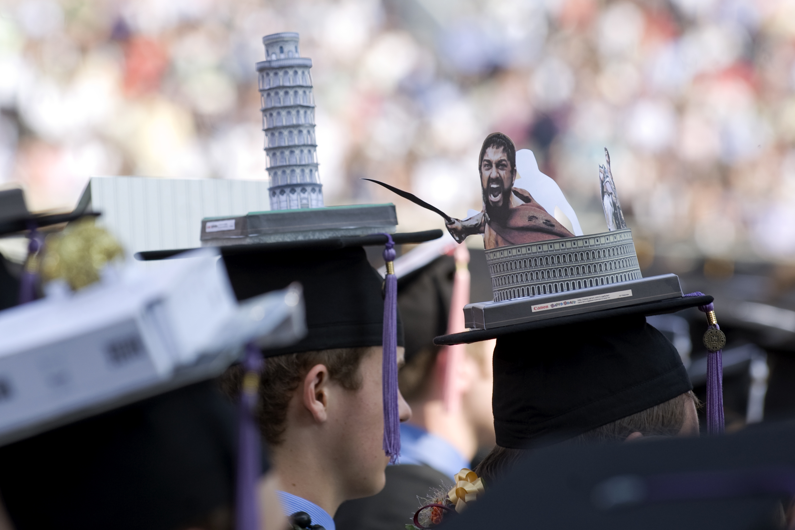 University of Notre Dame architecture graduates display their creative