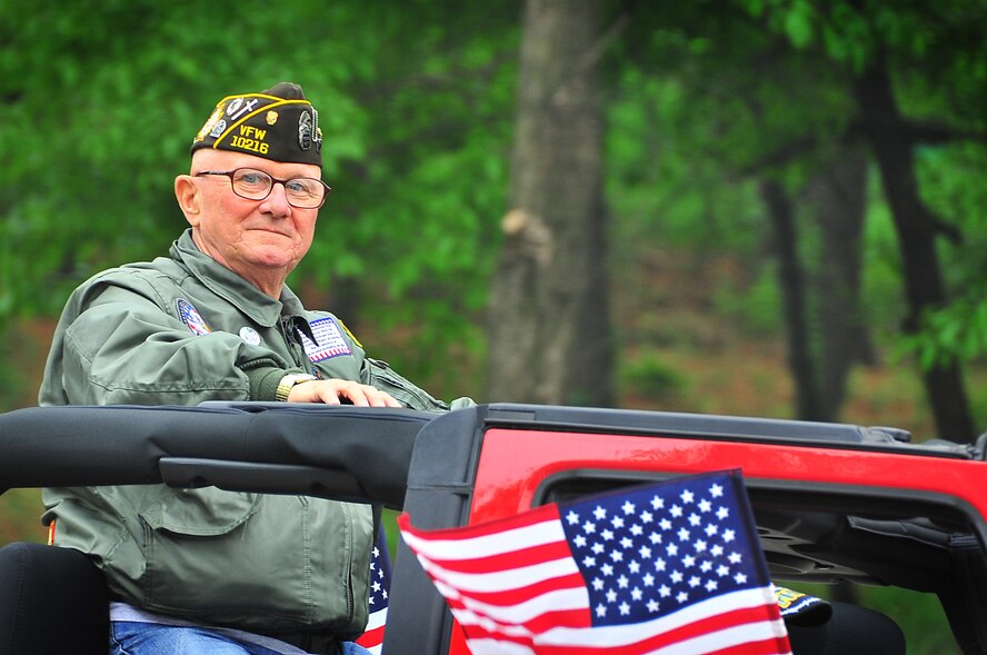 The annual VFW Armed Forces Day Parade was held at Osan Air Base, Republic of Korea, May 21.  Starting at the main gate, more than 25 squadrons and organizations participated, showcasing unit guide-ons and squadron vehicles. (U.S. Air Force Photo by/Staff Sgt. Daylena Gonzalez)