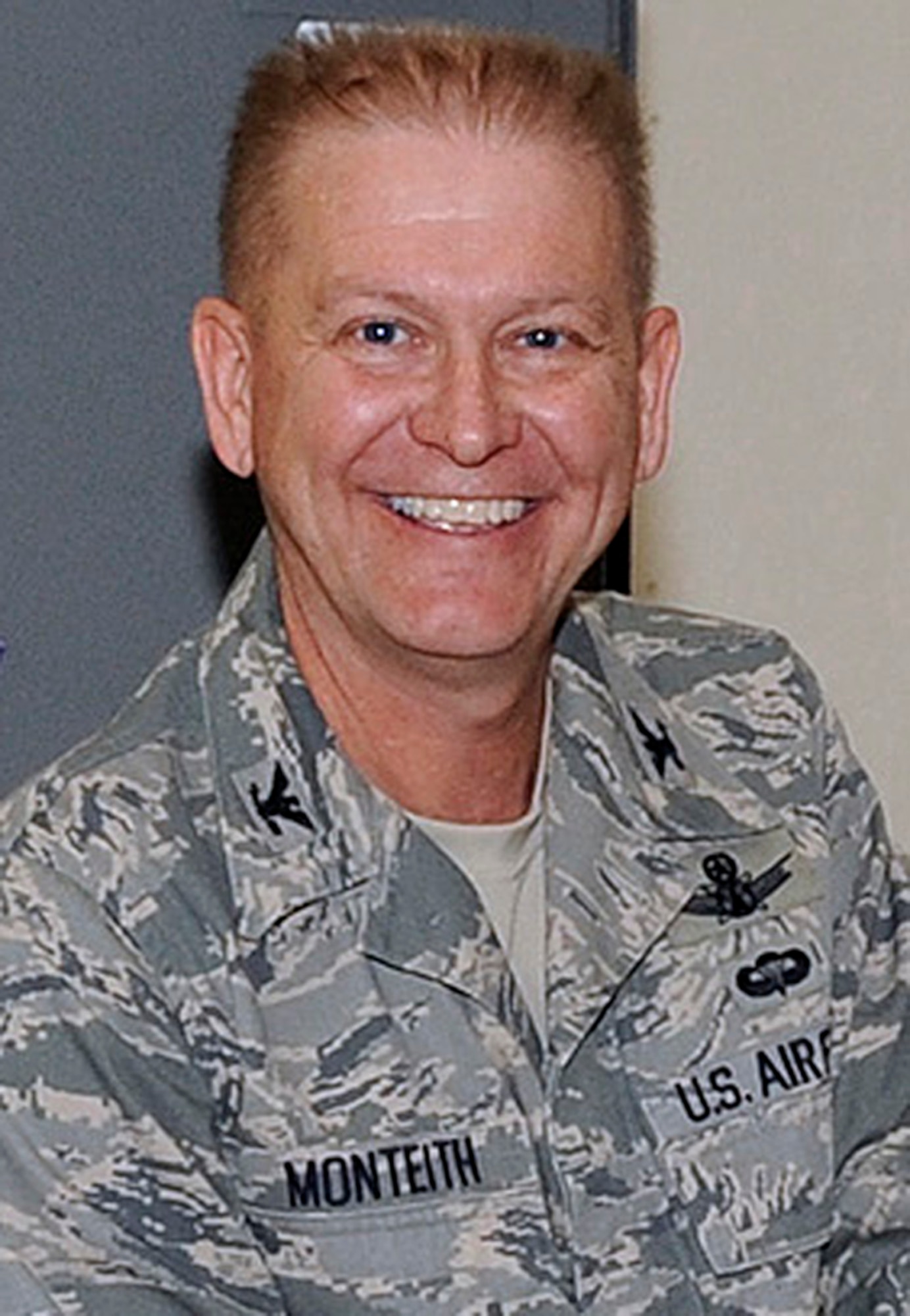 SCHRIEVER AIR FORCE BASE, Colo. -- Col. Wayne Monteith, 50th Space Wing commander. (U.S. Air Force photo) 