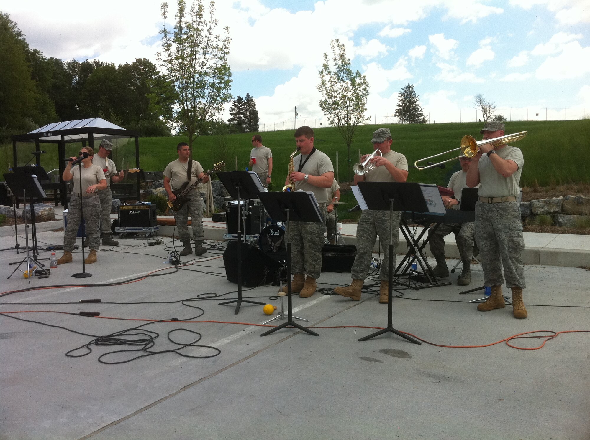 High Altitude performed on May 21, 2011 at Fort Indiantown Gap, Annville, PA. (Photo by Air Force Staff Sgt. Shawn Estes)