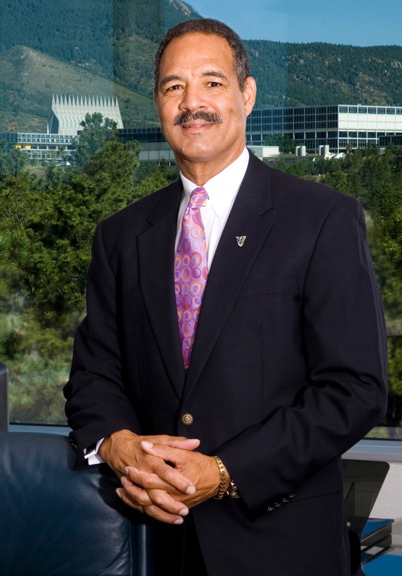 William "T." Thompson is the president and CEO of the Association of Graduates; a non-profit organization that supports the Air Force Academy and its alumni. (U.S. Air Force photo)