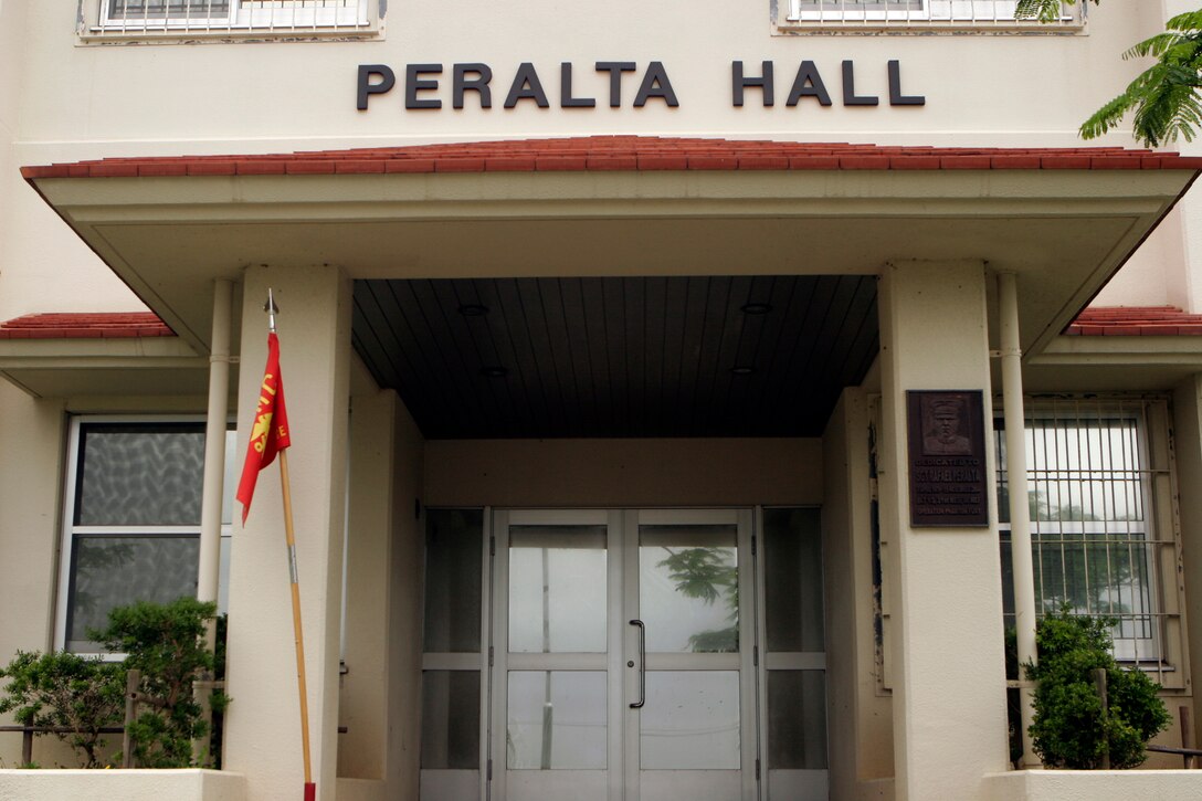 Peralta Hall, the 31st Marine Expeditionary Unit’s command post, was named in honor of Sgt. Rafael Peralta, a platoon guide with Battalion Landing Team 1st Battalion, 3rd Marine Regiment, 31st MEU, who selflessly gave his life to save those he was serving with. Peralta was killed during Operation Phantom Fury in 2004, when, after being mortally wounded, smothered a grenade thrown at him and his Marines with his body. The 31st MEU is America’s only continually forward-deployed MEU, and remains the nation’s force-in-readiness in the Asia-Pacific region. The MEU honors the meaning of Memorial Day through its commitment to being always ready and remembering the sacrifice of those who have given all.