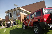 Hudson High School's entire student body returns to class after the Empty Parking Lot Project ceremony May 27, an event dedicated to honoring all service members, past and present. Six years ago, Cory Caitlin Peters spearheaded the event by challenging community members to step out of their comfort zone and go one day without driving to school in recognition of the freedoms service members have fought to preserve. For additional imagery from the event, visit www.facebook.com/rstwincities.