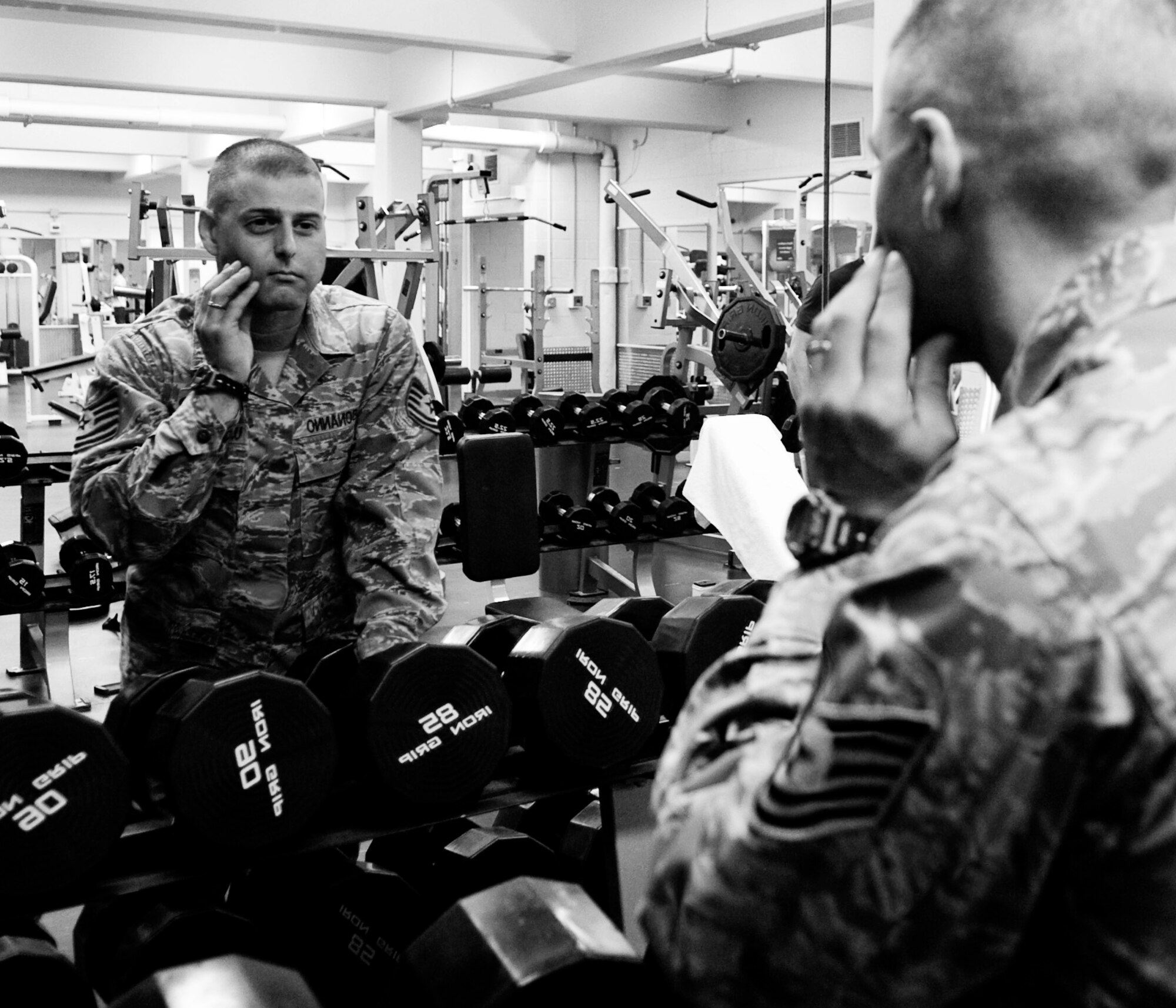 The push for a lean and mean Air Force has left many Airmen searching for diets and workouts to lose inches off their waists. Military members looking for assistance can contact the Health and Wellness Center to talk to a dietician.   (U.S. Air Force illustration/Airman 1st Class Laura Goodgame) 