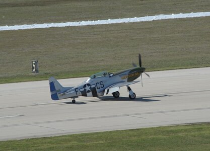 Various historical aircraft practice at the 2011 Randolph Air Force Base Airshow, Oct. 28. The air show also included aircraft displays from World War II, the Korean War and modern planes. (U.S. Air Force photo/Joel Martinez)