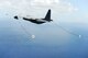 An MC-130P Combat Shadow from the 17th Special Operations Squadron prepares to refuel HH-60G Pave Hawks from the 33rd Rescue Squadron, both stationed at Kadena Air Base, Okinawa, as they fly to Osan Air Base Korea for PACIFIC THUNDER Oct. 27.

PACIFIC THUNDER is an annual 10-day exercise that takes place Oct. 31- Nov. 9 at Osan Air Base, Korea involving the 33rd Rescue Squadron, Kadena Air Base, Japan, and the 25th Fighter Squadron, Osan Air Base, Korea. These units work together to practice Combat Search and Rescue tactics to prepare for real-world emergency situations. 
(U.S. Air Force photo/Tech. Sgt. Angelique Bilog)
