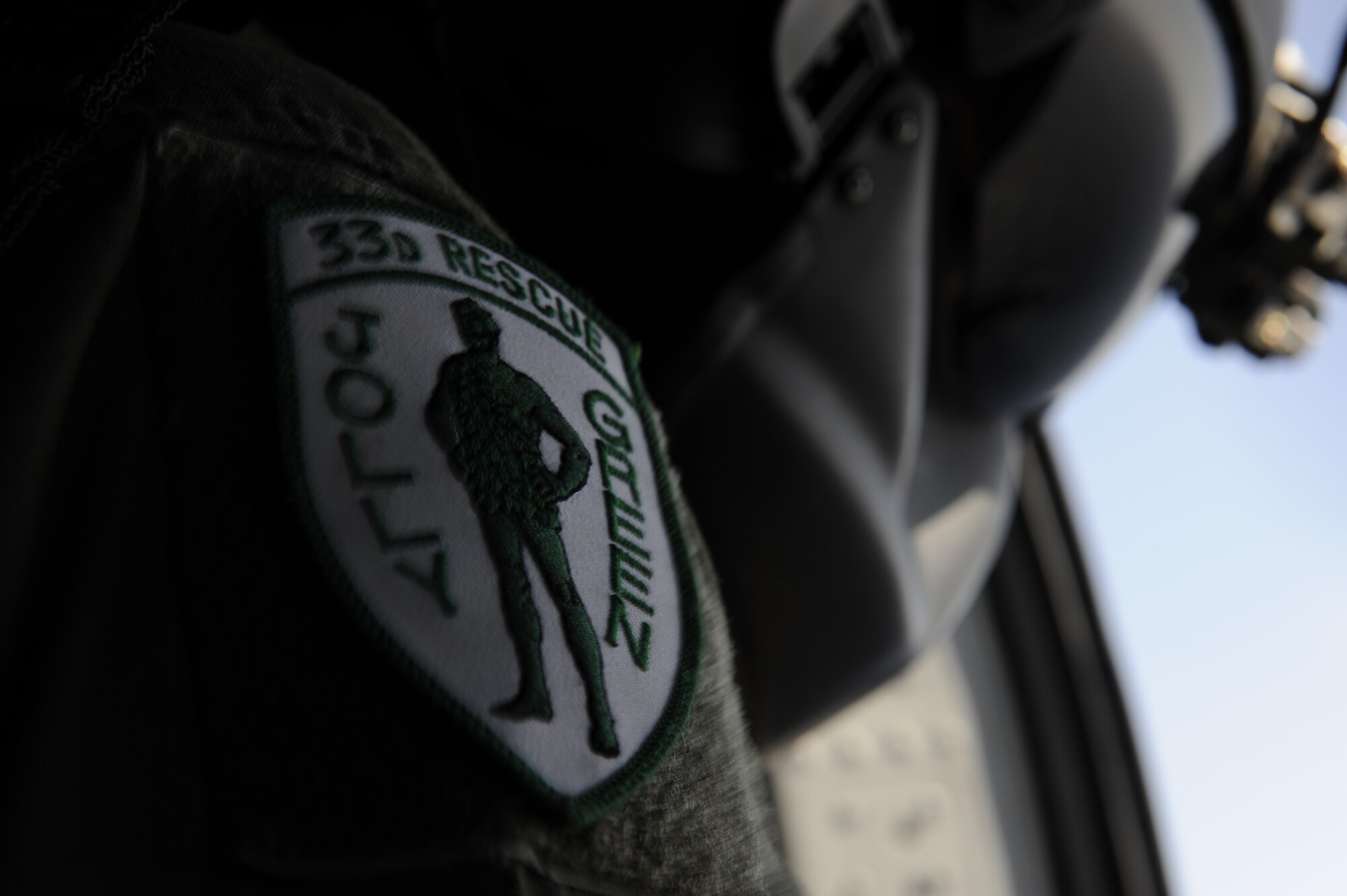Staff Sgt. Brandon Taylor, an HH-60G Pave Hawk Flight Engineer with the 33rd Rescue Squadron, Kadena Air Base, Okinawa, keeps a watchful eye out for safety issues during the flight to Osan Air Base Korea for PACIFIC THUNDER Oct. 27.

PACIFIC THUNDER is an annual 10-day exercise that takes place Oct. 31- Nov. 9 at Osan Air Base, Korea involving the 33rd Rescue Squadron, Kadena Air Base, Japan, and the 25th Fighter Squadron, Osan Air Base, Korea. These units work together to practice Combat Search and Rescue tactics to prepare for real-world emergency situations. 
(U.S. Air Force photo/Tech. Sgt. Angelique Bilog)

