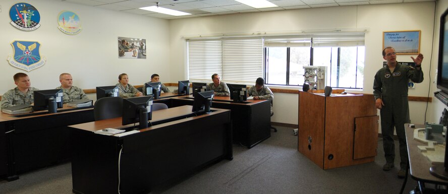 Capt. Kevin Hummert, 392nd TRS, is an instructor at Vandenberg AFB.  The Instructors who train at the 392nd have performed duty as launch officers at one of the three bases where students are assigned upon completion of their training - Malmstrom AFB, Mont., Minot AFB, N.D., or F. E. Warren AFB, Wyo.