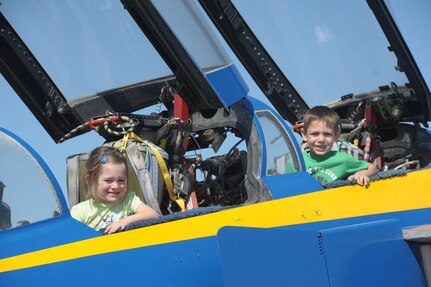 A record crowd of 150,000 attended the 2011 Randolph Air Force Base Airshow Oct. 30. Headlining this year's event were the U.S. Navy Blue Angels. (U.S. Air Force photo/Joel Martinez)
