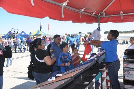 A record crowd of 150,000 attended the 2011 Randolph Air Force Base Airshow Oct. 30. Headlining this year's event were the U.S. Navy Blue Angels. (U.S. Air Force photo/Joel Martinez)