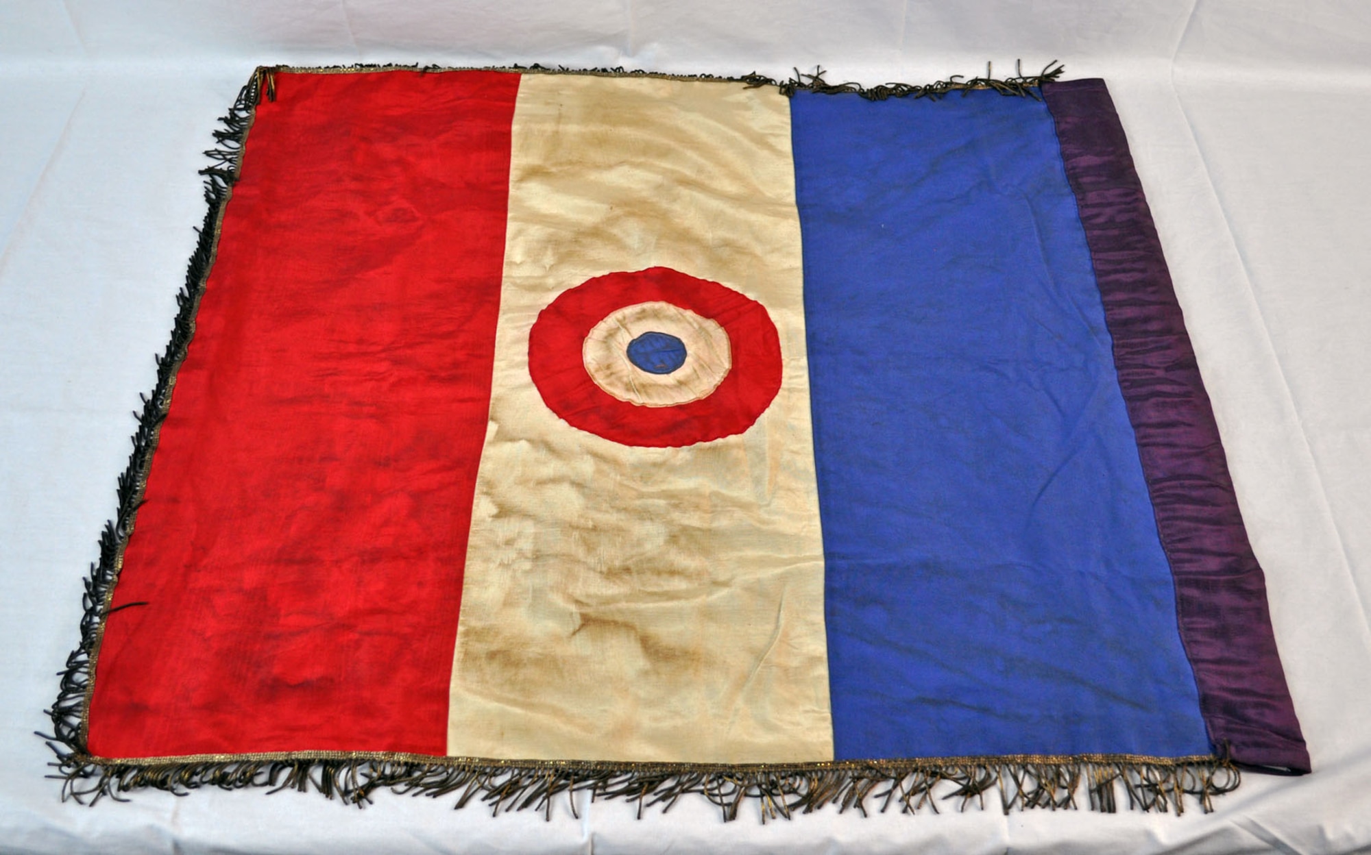During World War I, many Americans citizens volunteered with the Lafayette Flying Corps to serve as volunteer pilots and observers in French combat squadrons.  In April 1916, the most famous American squadron, N124 "Escadrille Americaine," was established. Once America entered the war in 1917, many of the American volunteers were folded into the Army Air Service's 103rd Aero Squadron. (U.S. Air Force photo)