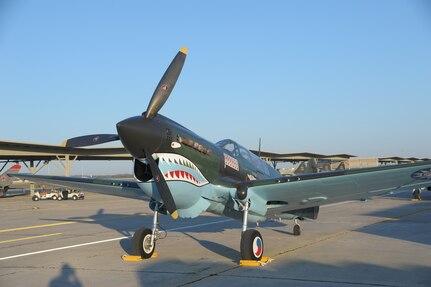 Various historical aircraft practice at the 2011 Randolph Air Force Base Airshow, Oct. 29. The air show also included aircraft displays from World War II, the Korean War and modern planes. (U.S. Air Force photo/Joel Martinez)