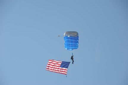Wings of Blue perform at Randolph Air Force Base, Texas, October 29, during the Randolph airshow.(U.S. Air Force photo/Joel Martinez)