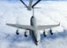 A KC-135 Stratotanker deployed with the 313th Air Expeditionary Wing in the European theater of operations prepares to refuel a C-17 over the Atlantic Ocean on Oct. 29, 2011. The C-17 was en route from Tripoli, Libya, to Boston, Mass., to deliver 22 Libyan rebel fighters for medical care at the Spaulding Hospital for Continuing Medical Care North Shore in Salem, Mass. The C-17, assigned to the 172nd Airlift Wing, Mississippi National Guard, was refueled by a KC-135 from McConnell Air Force Base, Kan., that is normally operated by the 22nd Air Refueling Wing and the 931st Air Refueling Group. The 313th AEW supported NATO's Operation Unified Protector, the mission that carried out the United Nations' mandate to protect the citizens of Libya. (U.S. Air Force Photo/Maj. Andra Higgs)