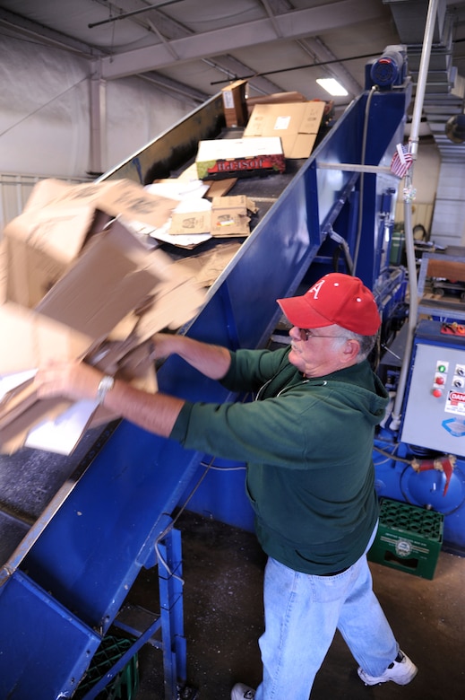 Little Rock Recycling Rescues Resources Air Mobility Command Article Display