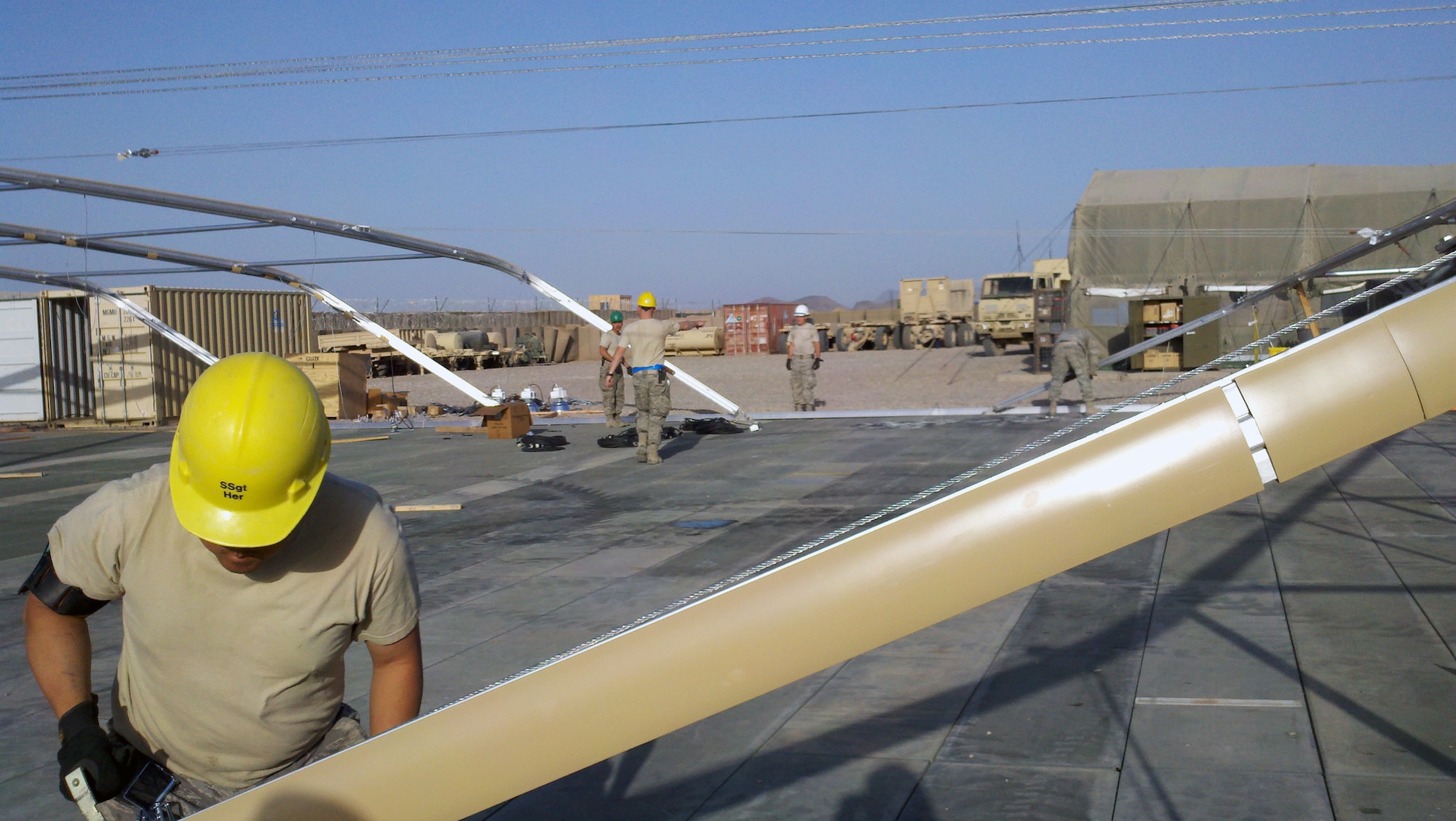 BEAR Base grapples tough building projects in Afghanistan gt Holloman