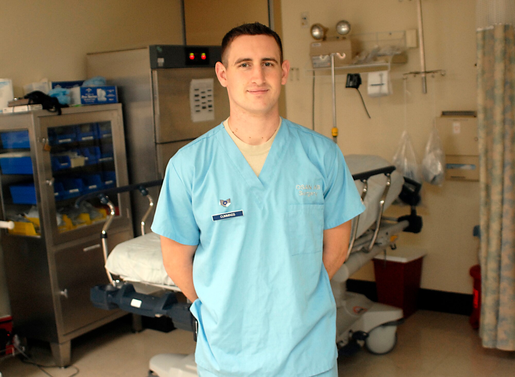 SSgt. Paul Cummings, 51st Medical Operations Squadron. (U.S. Air Force photo/Tech. Sgt. Eric Petosky)
