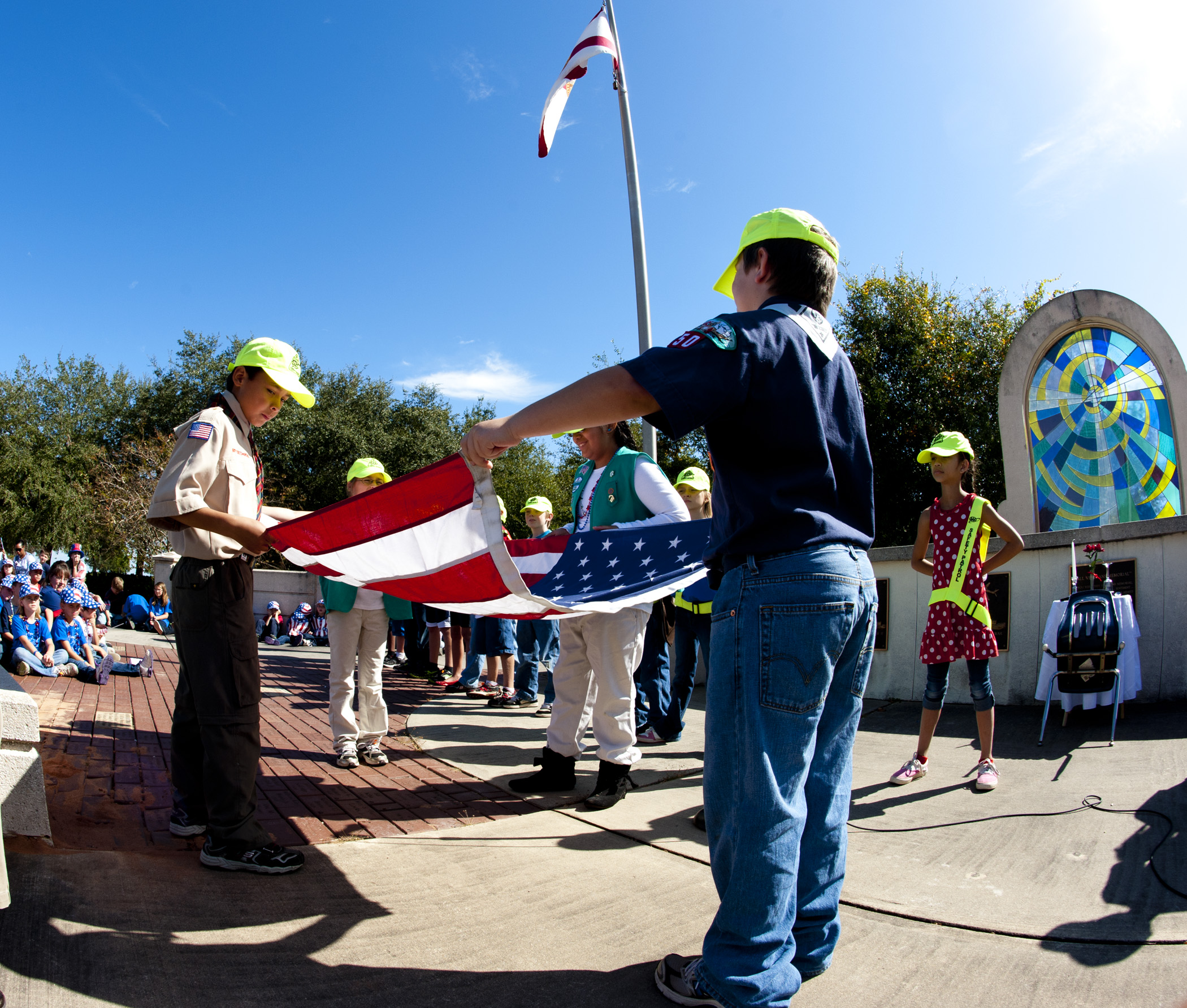 Eglin Elementary remembers veterans