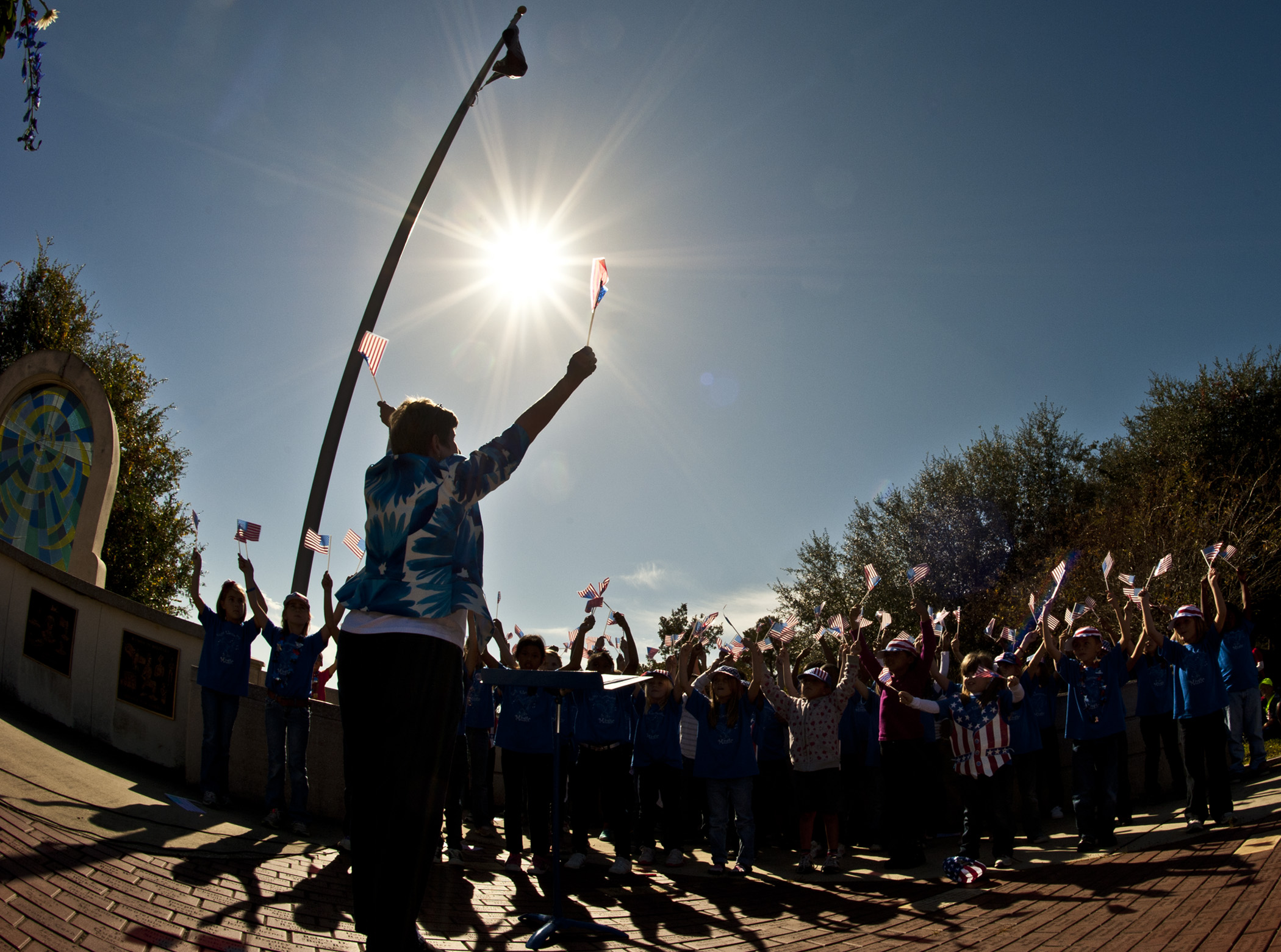 Eglin Elementary remembers veterans