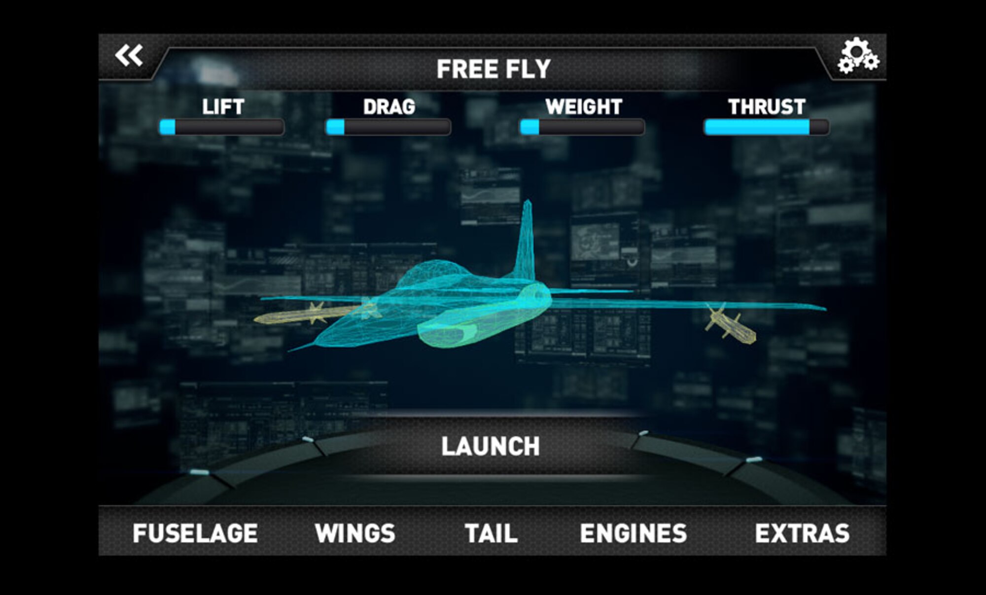 A screenshot from the Air Force's Make-It-Fly mobile app. (Courtesy of Air Force Recruiting Service)