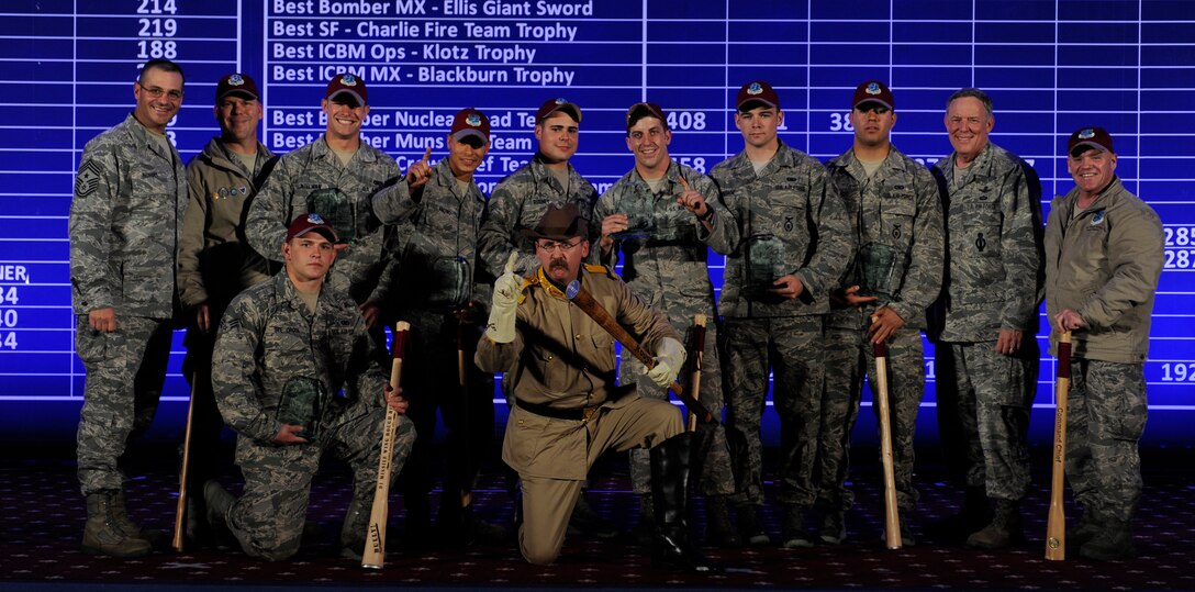 BARKSDALE AFB, La. - The 91st Security Forces Group from Minot Air Force Base, N.D., was named Best Security Forces Firing Team during the first round of score posting of Global Strike Challenge at Barksdale Air Force Base, La., Nov. 8. (U.S. Air Force photo/Airman 1st Class Micaiah Anthony)