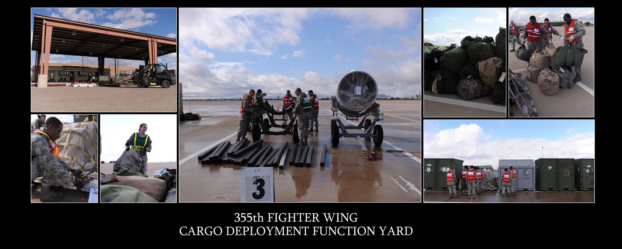 Cargo is responsible for planning, packaging, managing, shipping and receipt of all DoD cargo.