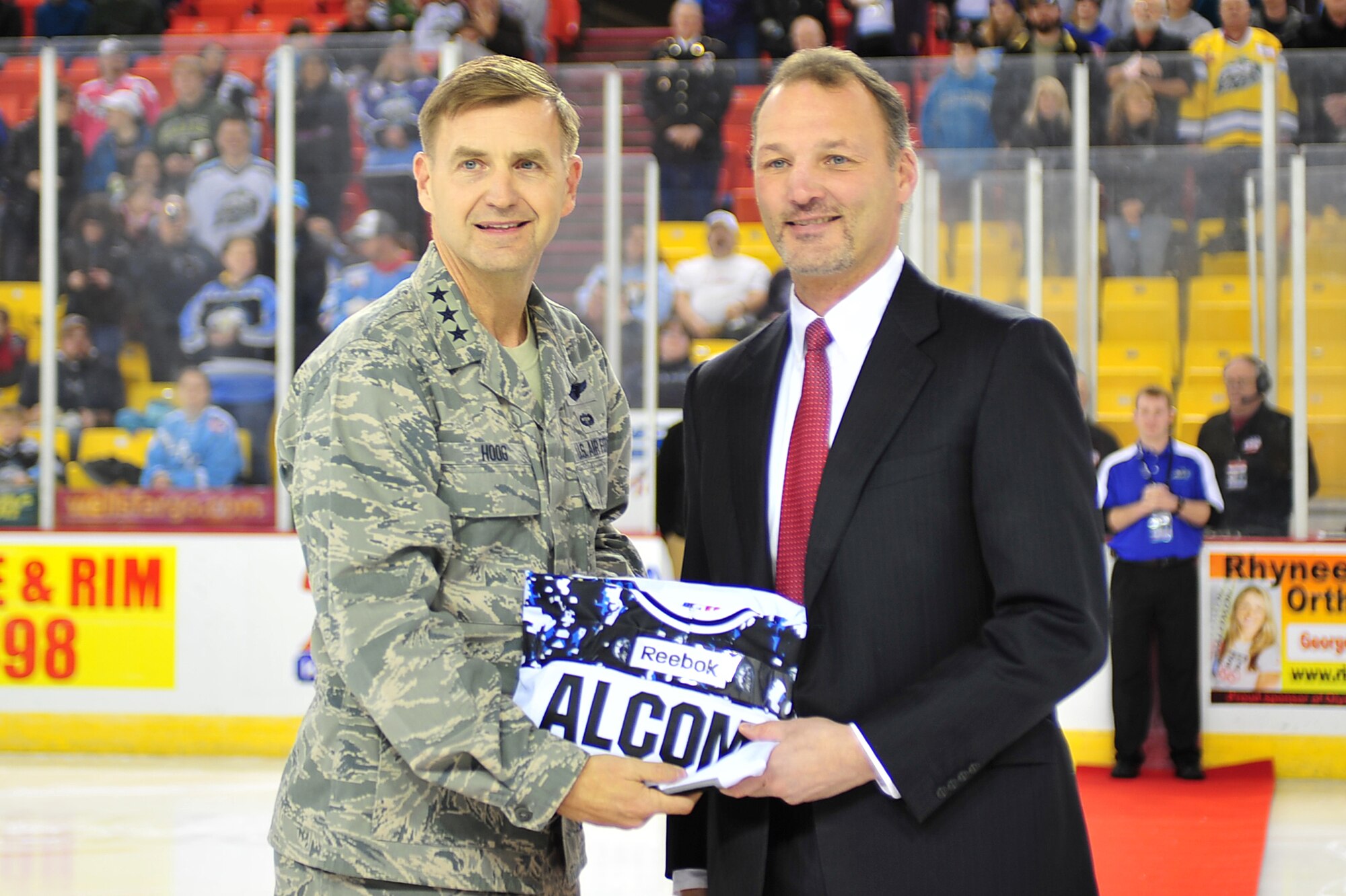 Alaska Aces Military Appreciation Weekend > Joint Base Elmendorf-Richardson  > Articles