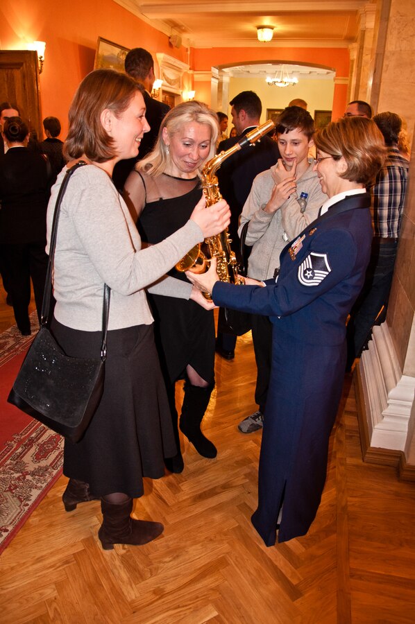 The USAFE Band tours Russia