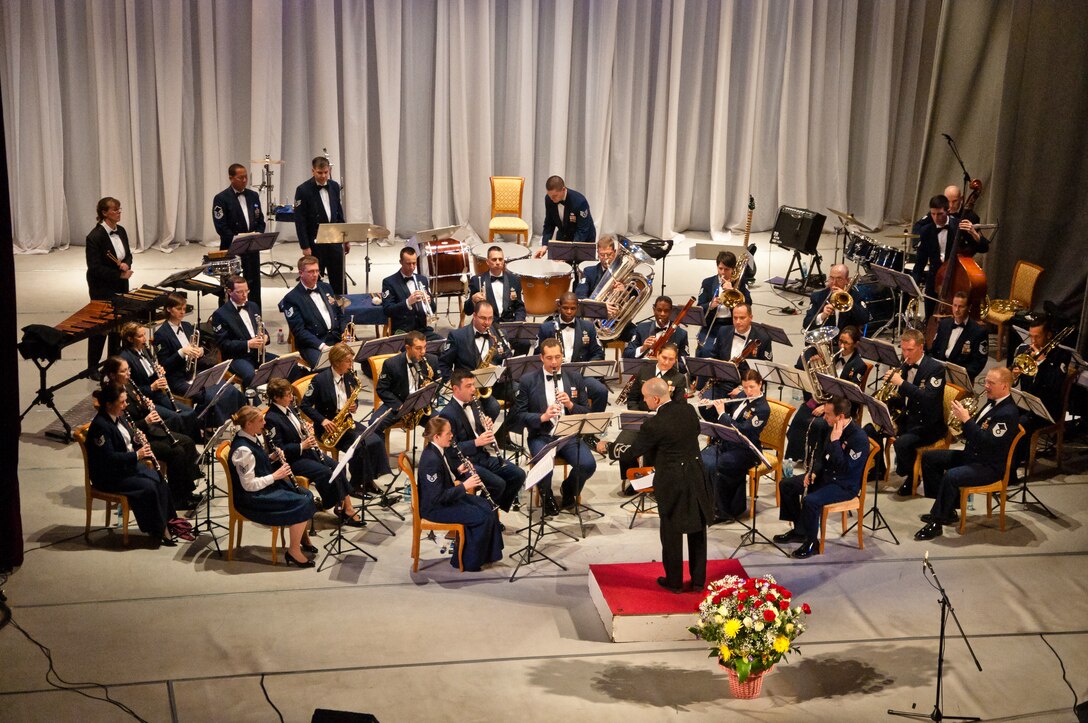 The USAFE Band tours Russia