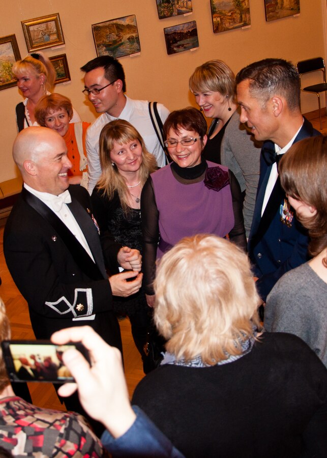 The USAFE Band tours Russia