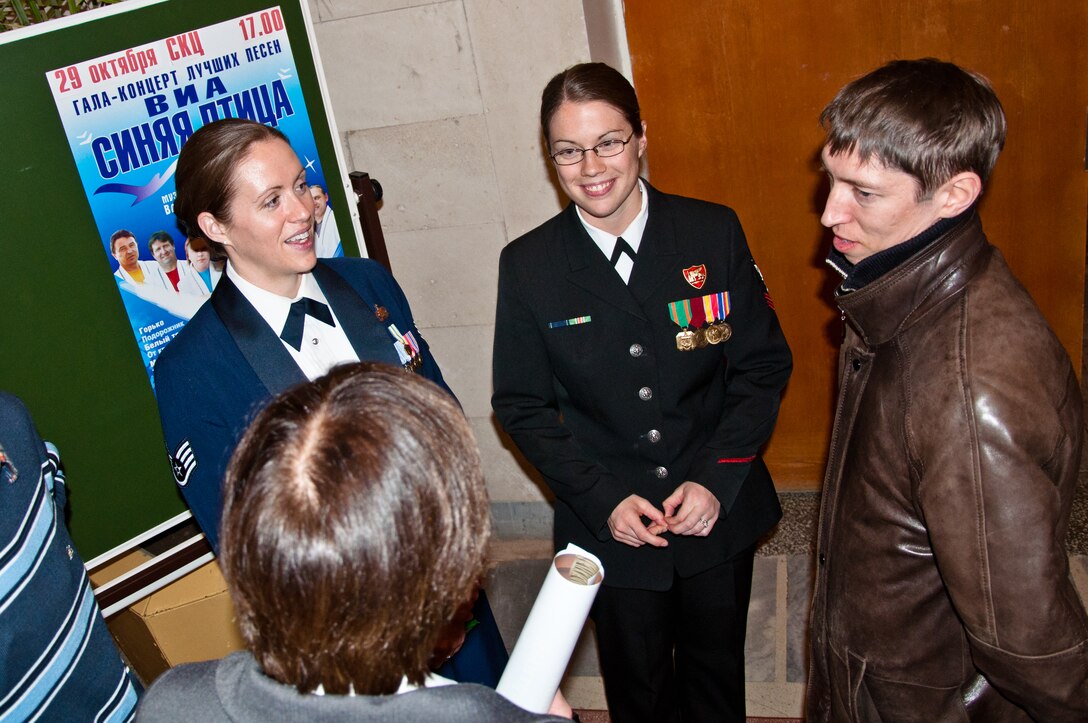 The USAFE Band tours Russia