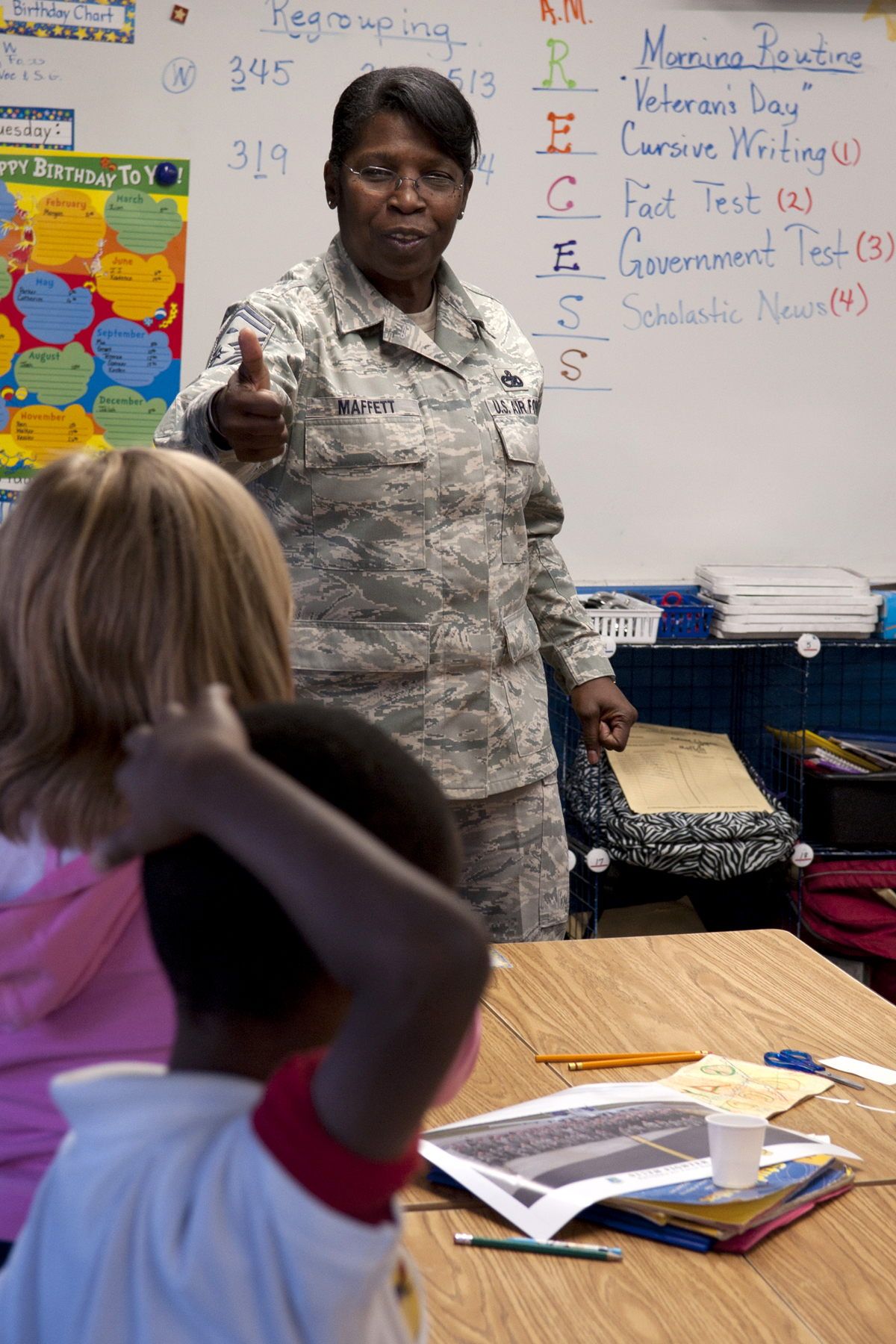 air force grade school