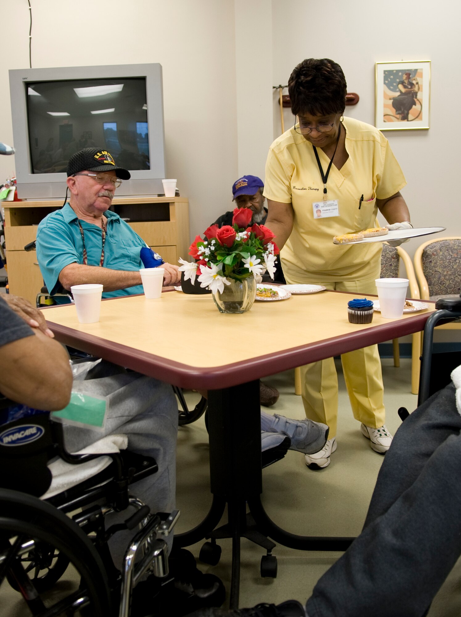 Pizza for veterans > Barksdale Air Force Base > Display