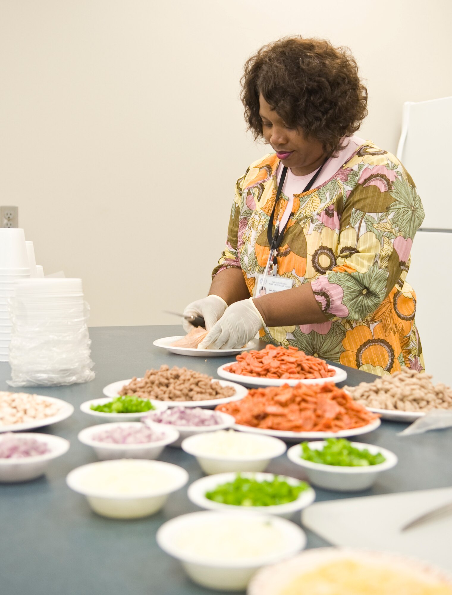 Pizza for veterans > Barksdale Air Force Base > Display
