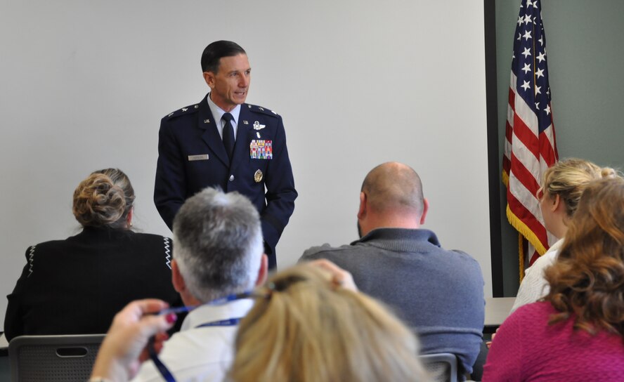 Air Force Recruiting Service hosted a Health Professions Influencer tour to showcase Air Force medical programs and assets Nov. 8-11. (U.S. Air Force photo/Capt. Maggie Silva)