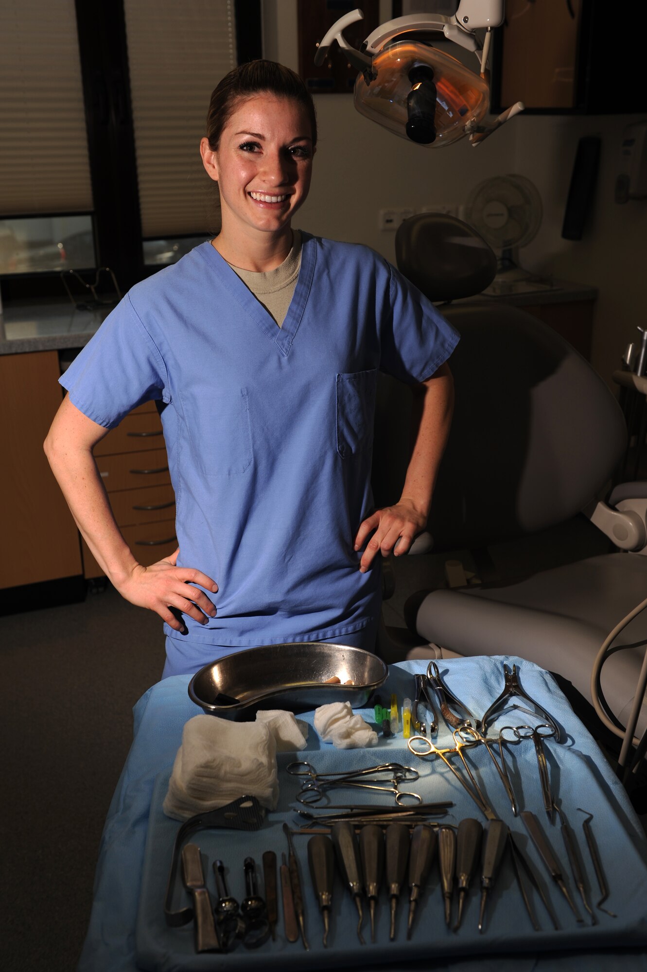 SPANGDAHLEM AIR BASE, Germany – Staff Sgt. Sarah Durbin, 52nd Dental Squadron dental assistant, is the Super Saber Performer for the week of Nov. 17 - 23. (U.S. Air Force photo/Airman 1st Class Matthew B. Fredericks)