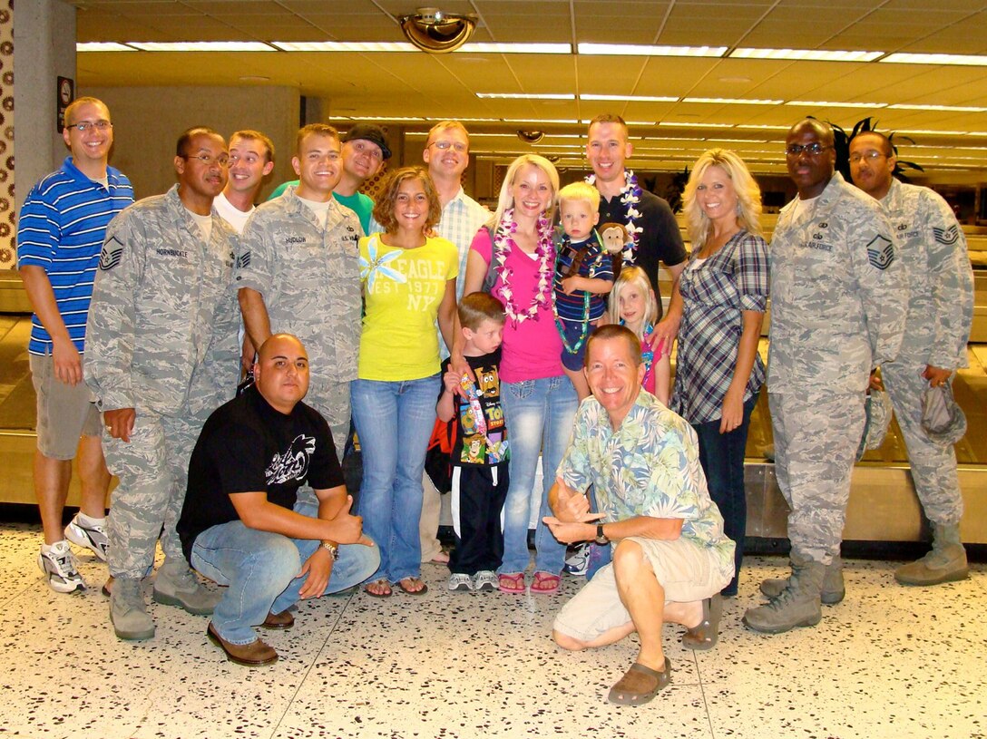 The Band of Pacific-Hawaii welcomes its newest member, SSgt. Ben Kadow and his family!
