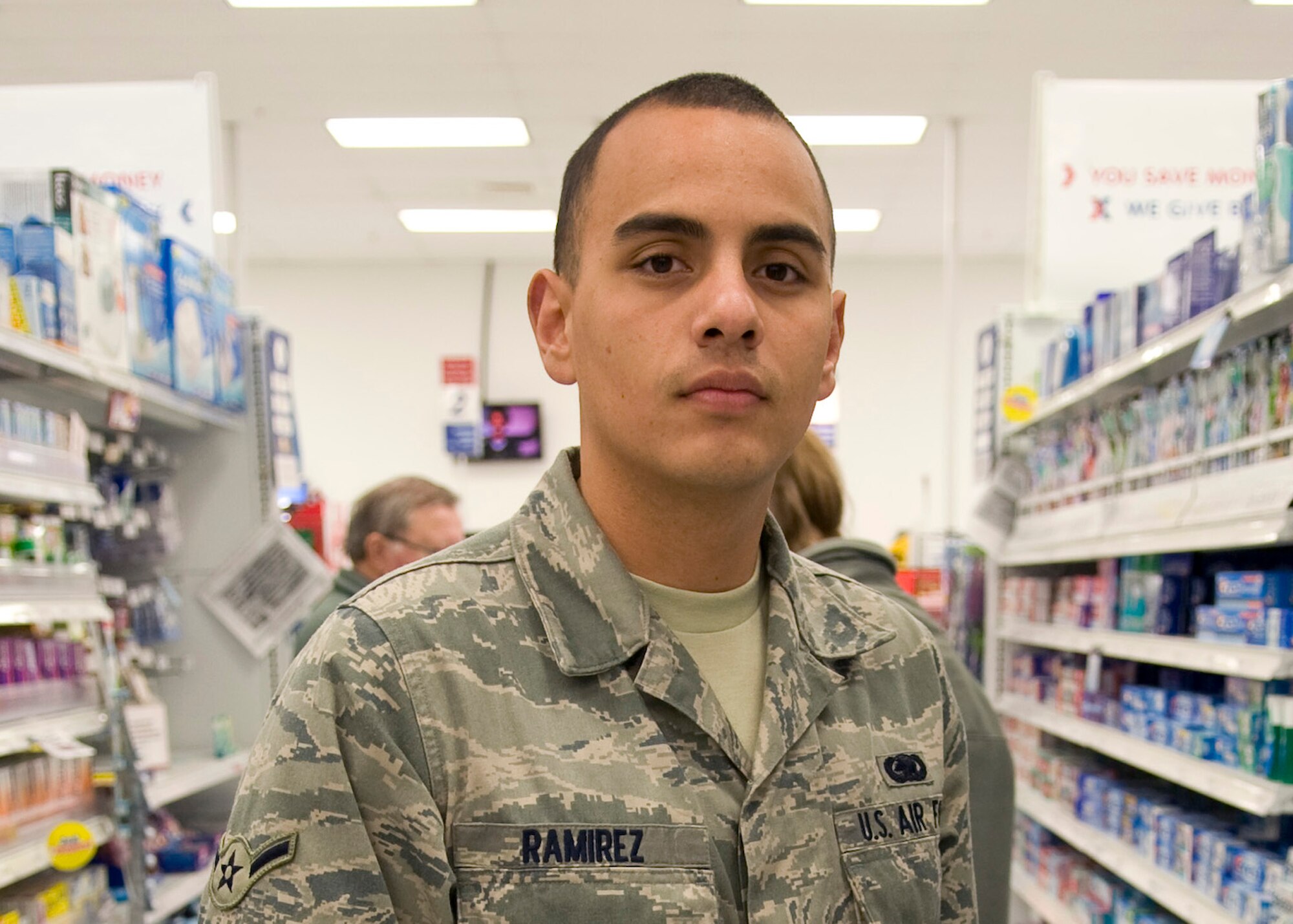 "Waking up in the morning every day."

Airman Cristian Ramirez
2nd Logistics Readiness Squadron
Hometown:  El Paso, Texas
